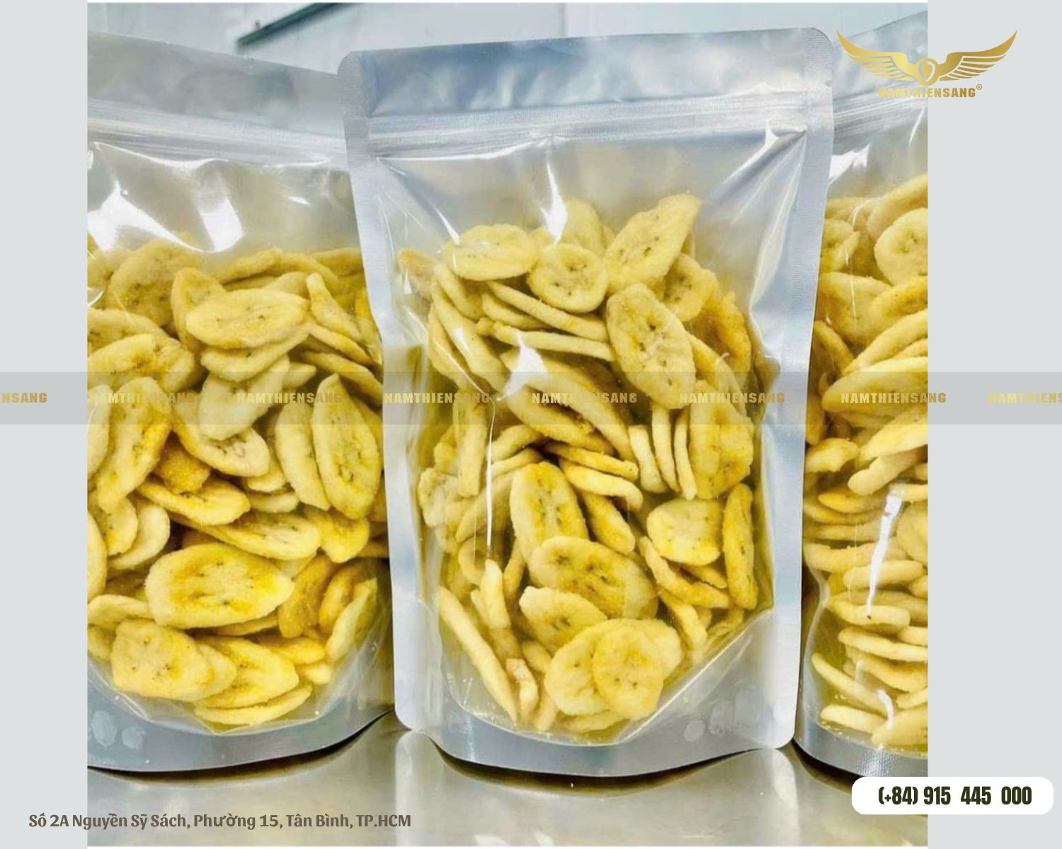 Kích Thước Bao Bì Chuối Sấy